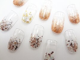 ラメグラデーション