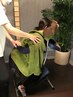 【専用チェアでのマッサージ】上半身集中コース(頭・首・肩・腕) 45分￥6,000