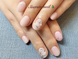 1本クリスマスネイル ¥700