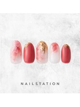 ネイルステーション イオンモール伊丹店(NAIL STATION)/ニュアンス／パラジェル