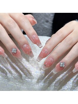 クイーンズビューティーサロン 新宿本店(Queen's beauty salon)/チップ長さ出しアートやり放題