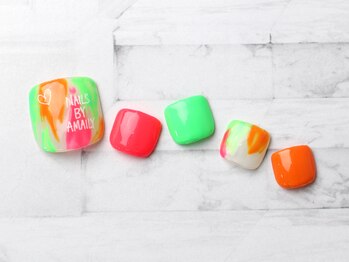 キャンアイドレッシー ヨコハマ元町店(Can I Dressy)/ネオン/ニュアンスフット