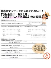 ナラワ(NARAWA)/お客様の声【強強強強強押し】