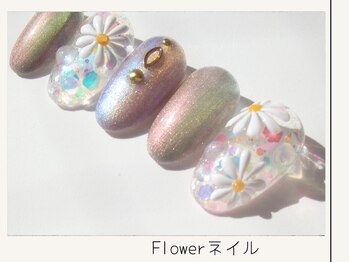 プレンティー 北千住西口店(plenty)/フラワーネイル