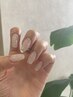 韓国シンプルネイル【チーク、グラデ、艶カラー+アート10本までok】¥9500