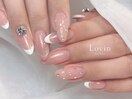 お上品フレンチネイル