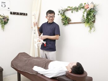 東船橋ひびき整体院の写真/【東船橋駅徒歩2分】男性リピーター多数!高い技術力&丁寧な施術で身も心もスッキリ☆全身のコリを改善!