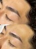 【メンズ人気No.2】黄金比の似合わせ眉毛アイブロウデザインWAX
