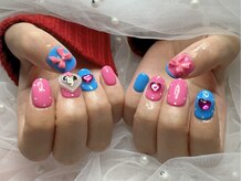 ブリー(Brille)/バレンタインネイル