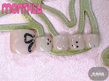 ピーボックス(P BOX)/☆季節の定額デザインFOOT☆