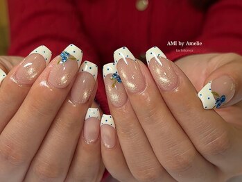 アミ バイ アメリ(AMI by Amelie)/ブルーベリーネイル:mikako