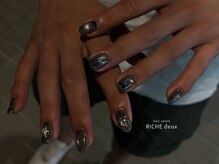 リッシュ ドゥ(RICHE deux)/クロスマグネットネイル