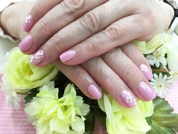 プルミエ ネイル(Premier Nail)/ホロのお花ネイル☆定額デザイン