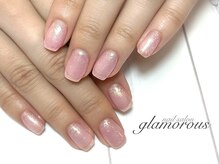 ネイルグラマラス 西新井店/《パラジェル》シンプル上品