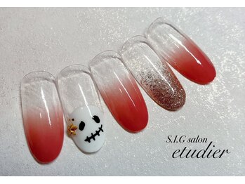 S.I.Gサロン エチュデイエ(etudier)/おばけネイル☆