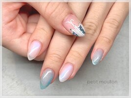 【梅雨におすすめ傘ネイル】