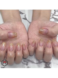 ラメグラデーション