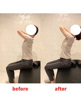 ナオル整体 福岡香椎院(NAORU整体)/50代女性施術事例【脊柱可動域】