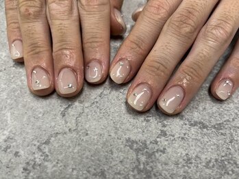 ネイルサロンファストネイルプラス 新宿店(FAST NAIL PLUS)/2025春ネイル【ストーンネイル】