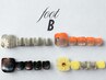 【ネイル】サンプルから選びたい方！フット定額アートB 7300円