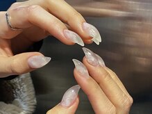 ウォルトウキョウ 池袋(WOL TOKYO)/マーブル猫爪ネイル