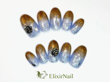 エリクサーネイル 新宿3丁目(Elixir Nail)/定額a シンプル/クーポン使用
