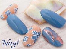 ネイルサロンナギ(Nail salon Nagi)の雰囲気（春はやっぱりフラワーアートで。）