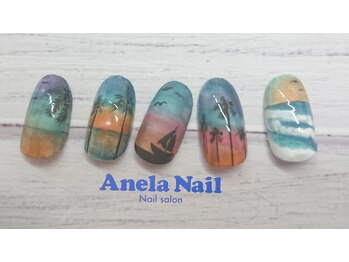 アネラネイル(Anela Nail)/手描きネイル