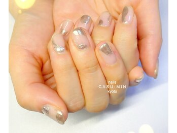 ネイルズ カスミン(nails CASU-MIN)/ミラーネイル♪