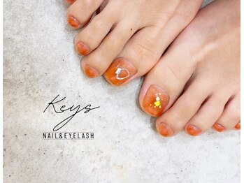 ネイルサロン キーズ(Nail salon Keys)/【お好きなアート定額】　フット