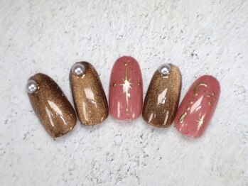 コスモ オーラ ネイル(Cosmo Aura Nail)/◆定額デザイン*手描きアート◆