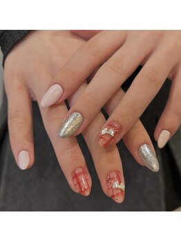 ウェイビーズ ネイル(wavy's.nail)/チェックネイル