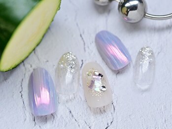 ネイルアッシュ(Nail H)の写真/＜京都市役所前駅チカ＞上品さと可愛らしさを兼ね備えたデザインが人気の秘密◇オフィスネイルにも◎