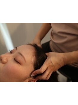 ヘッドスパで癒されたい