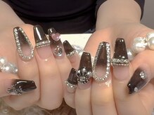 モアネイル 新宿/ワンホンネイル/持ち込み/新宿