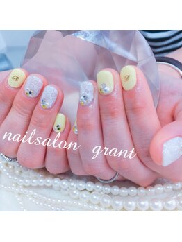 グラント(NAIL SALON&SCHOOL grant)/ブライダルネイル8000円