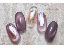 バブル シュガー バイ ネイルクローネ(bublle sugar by.nail crone)/【期間限定】マグネット×アート