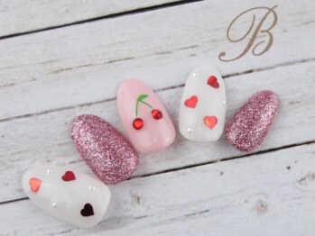 ビアンカ 沖縄おもろまち店(Bianca)/さくらんぼネイル7700