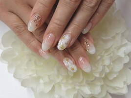 大人気手書きフラワー着物和上品