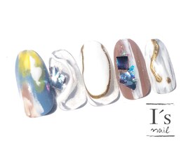 【ゴージャスジェルネイル♪】