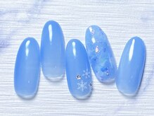 ネイルサロン インプレス(Impress)/雪の結晶ネイル