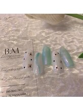 ビューティームーン(beauty moon)/ホロでお花×偏光パールカラー