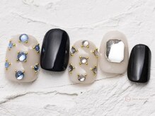 ネイルメゾン 池袋店(NAIL MAISON)/韓国ワンホンビジュー￥10550