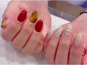 アシンメトリーネイル