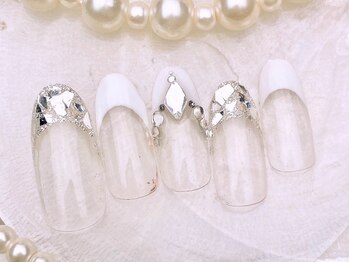ネイルサロンフォーユー(for u)/ブライダルネイル¥7980