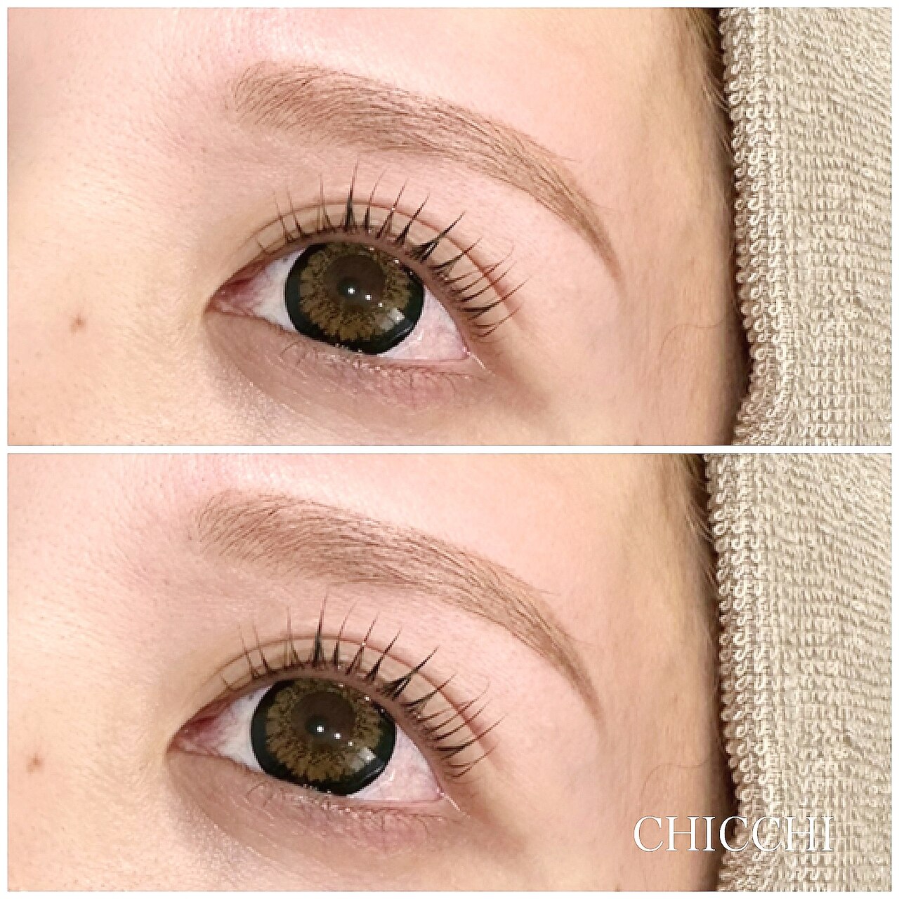 【眉毛wax+まつげパーマ】※眉毛パーマは含まれません