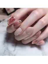 ロータス(LOTUS)/カフェオレネイル♪