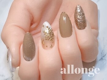 アロンジェ 甲府中央店/雪ネイル☆