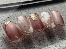 アートネイル/春定額デザイン