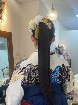 サラ デ ミレ(Sala de milae)/袴ヘアセット